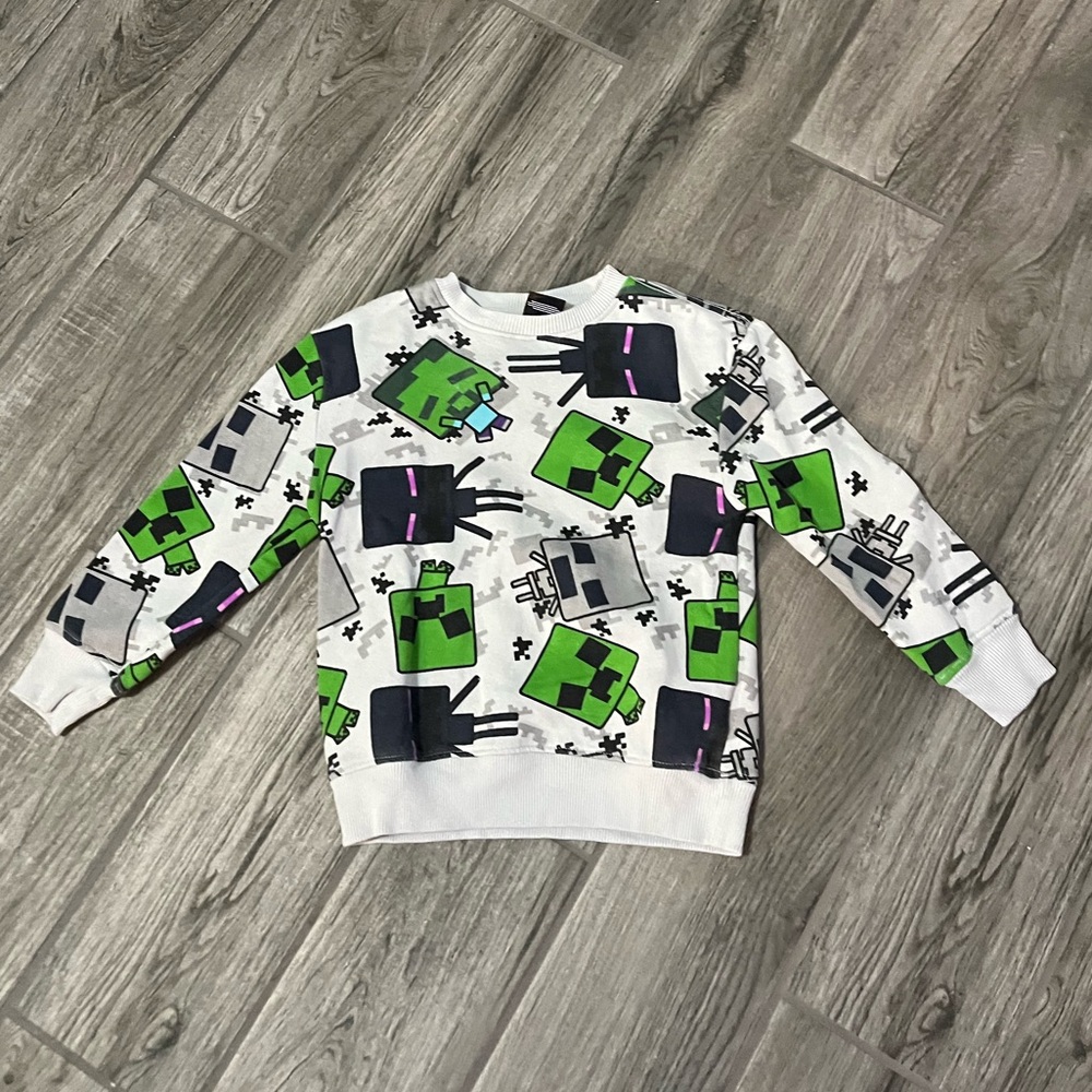 Kids Minecraft sweatshirt